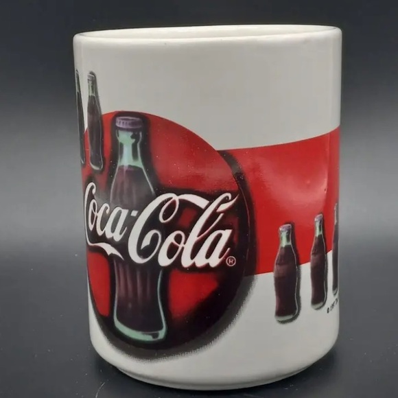 Vintage Coca-Cola Cup, Coke, Coffee Cup, 1997 Dinnerware, Mug, Gibson Houseware - Picture 2 of 8